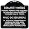 Signmission Parking Permits Are Required in This Area Unauthorized Vehicles Will Be Towed Aviso, BW-1818-22969 A-DES-BW-1818-22969 - alternate 1